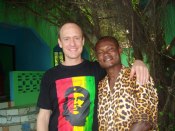With Mr. Annoh, Ghana